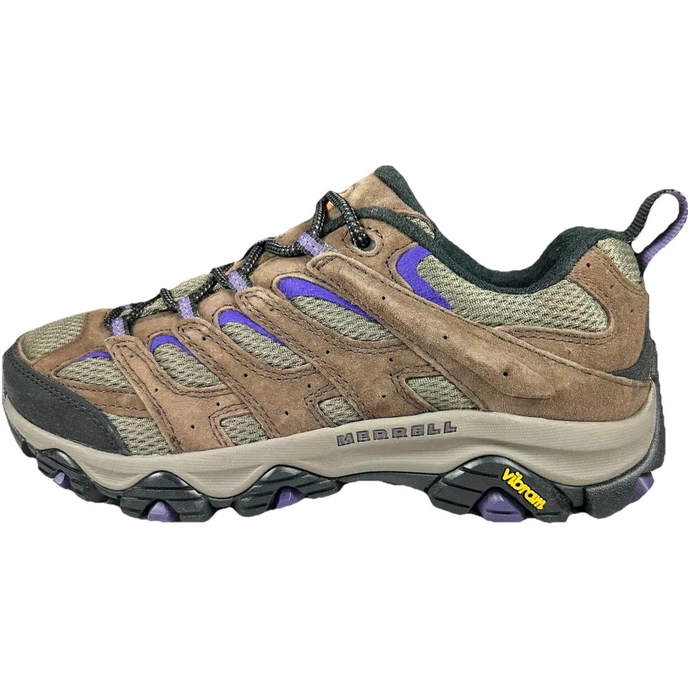 Merrell Moab Womens Size 6 Brown/Purple Athletic Hiking Shoes Sneakers NEW